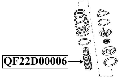 Пыльник передней стойки B10RS <b>QUATTRO FRENI QF22D00006</b> - изображение 1