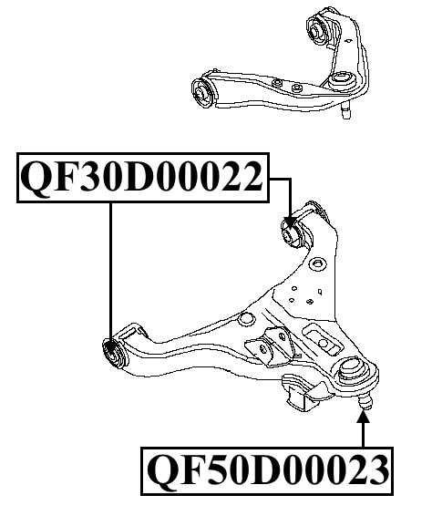 Сайлентблок переднего нижнего рычага <b>QUATTRO FRENI QF30D00022</b> - изображение 1