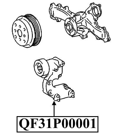 Натяжитель приводного ремня <b>QUATTRO FRENI QF31P00001</b> - изображение 2