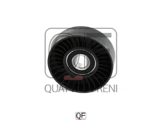 Ролик приводного ремня обводной <b>QUATTRO FRENI QF31P00090</b> - изображение Ролик приводного ремня обводной <b>QUATTRO FRENI QF31P00090</b> - изображение