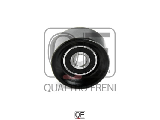 Ролик приводного ремня обводной <b>QUATTRO FRENI QF31P00092</b> - изображение Ролик приводного ремня обводной <b>QUATTRO FRENI QF31P00092</b> - изображение