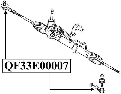 Наконечник рулевой <b>QUATTRO FRENI QF33E00007</b> - изображение 2