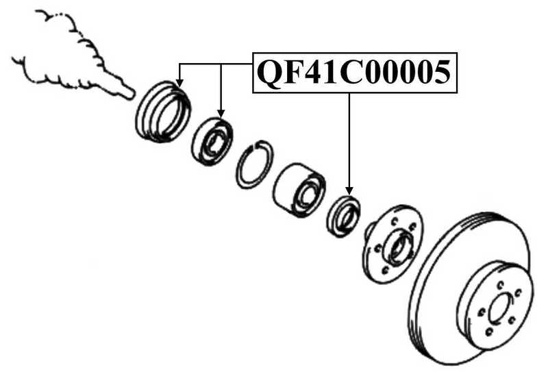 Сальник ступичный ремкомплект (52X68X7.5X12.56X75X8X12.5) <b>QUATTRO FRENI QF41C00005</b> - изображение 2