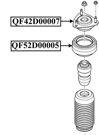 Опора переднего амортизатора <b>QUATTRO FRENI QF42D00007</b> - изображение 2
