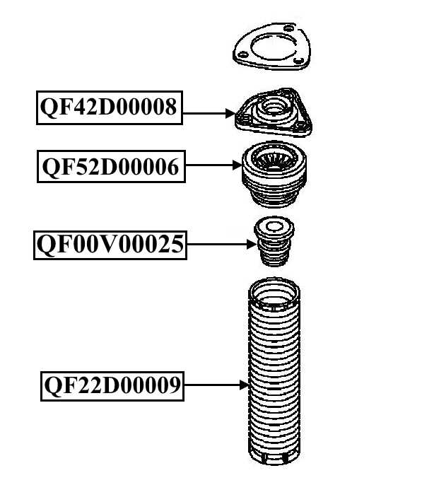 Опора переднего амортизатора <b>QUATTRO FRENI QF42D00008</b> - изображение 2