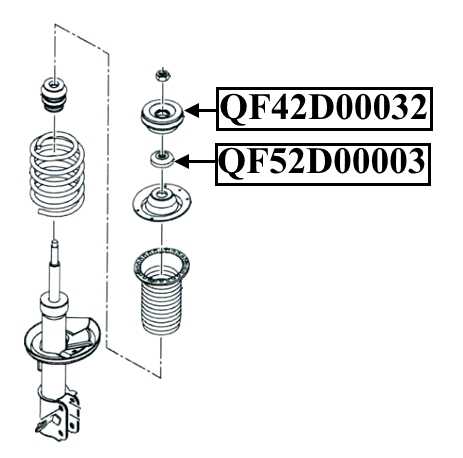 Опора переднего амортизатора <b>QUATTRO FRENI QF42D00032</b> - изображение 2