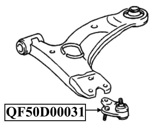 Опора шаровая <b>QUATTRO FRENI QF50D00031</b> - изображение 2