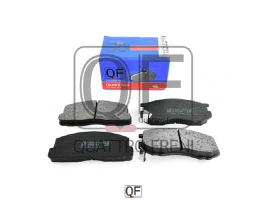 Колодки тормозные FR с механическим датчиком TOYOTA. DAIHATSU <b>QUATTRO FRENI QF53402</b> - изображение