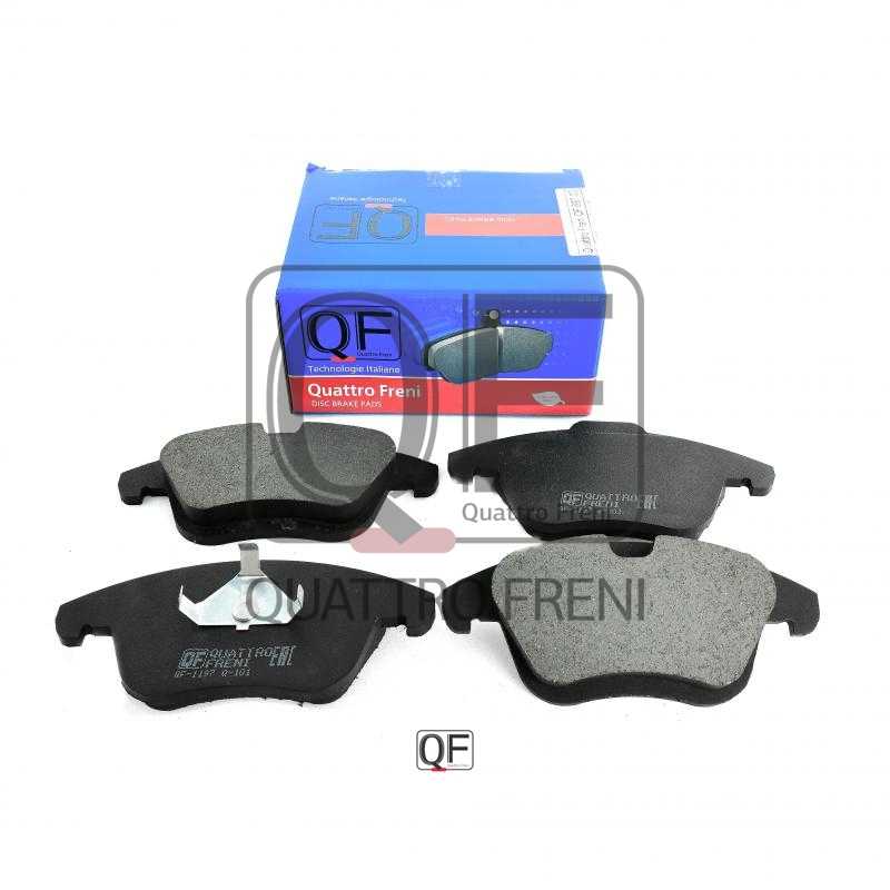 Колодки тормозные FR без датчика FORD MONDEO IV.GALAXY III. S-MAX.подходит для LAND ROVER FRE <b>QUATTRO FRENI QF69700</b> - изображение 2