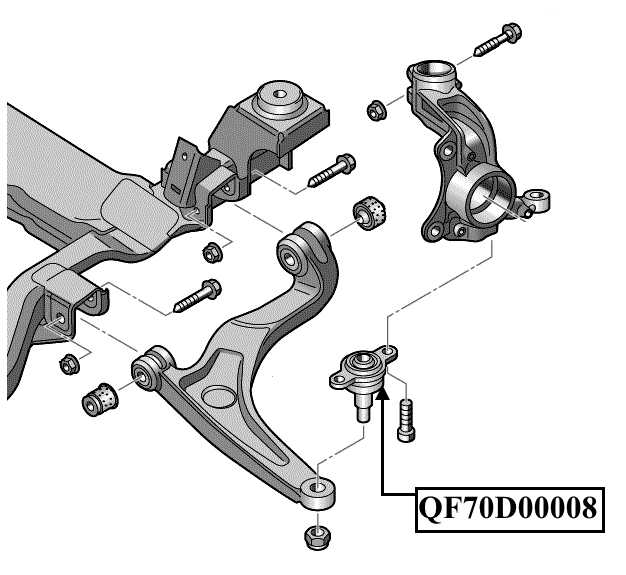 Пыльник опоры шаровой нижнего рычага <b>QUATTRO FRENI QF70D00008</b> - изображение 1