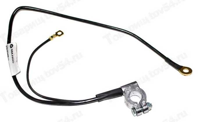 Провод АКБ "-" ВАЗ 2104,2105,2107 <b>Рекардо 2104-3724080-11</b> - изображение