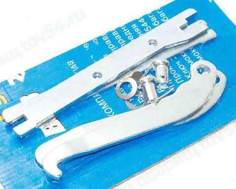 Ремкомплект ручного тормоза ВАЗ 2101 с разжимной планкой <b>РЕКАРДО RD01186</b> - изображение