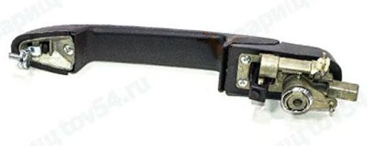 Ручка двери наружная ВАЗ 2123 Нива Шевроле, 1117-1119 Калина, 2190 Гранта перед правая <b>РЕКАРДО RD17323</b> - изображение 1