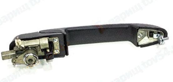 Ручка двери наружная ВАЗ 2123, 1117-1119 Калина, 2190 Гранта передняя левая (ВАЗ 2123 двери багажника) <b>РЕКАРДО RD17337</b> - изображение 1