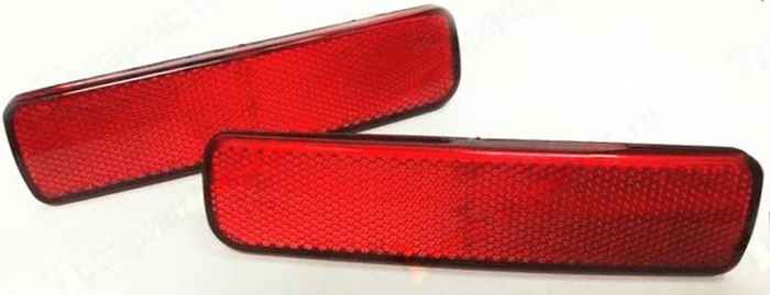 Катафот бампера заднего ВАЗ 2111, 2123 (лев.+прав.) <b>РЕКАРДО RD17471</b> - изображение Катафот бампера заднего ВАЗ 2111, 2123 (лев.+прав.) <b>РЕКАРДО RD17471</b> - изображение