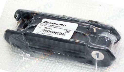 Ручка двери наружная ВАЗ 21214 Urban перед (2шт) с личинками <b>РЕКАРДО RD17541</b> - изображение