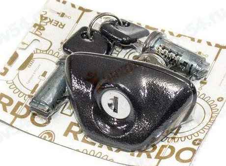 Замок багажника ВАЗ 2190 Гранта в сборе с личинками <b>РЕКАРДО RD17591</b> - изображение
