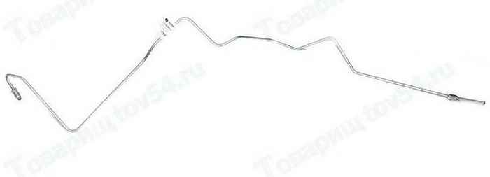 Трубка тормозная ВАЗ 2123 Нива Шевроле левая к переходнику с ABS <b>РЕКАРДО RD17720</b> - изображение