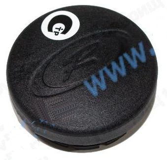 Колпачок ступицы ВАЗ 2110 черный с уплотнителем <b>РЕКАРДО RF01555</b> - изображение