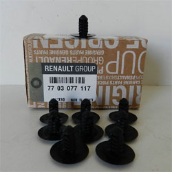 Клипса обивки багажника <b>RENAULT 7703077117</b> - изображение