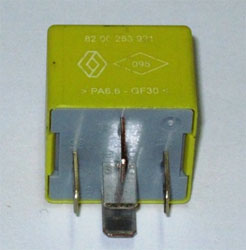 Реле 12в 40ARELAIS 40A <b>RENAULT 8200253921</b> - изображение
