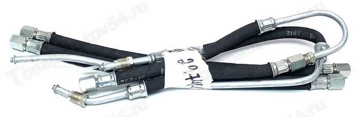 Шланг топливный высокого давления ВАЗ 2108, 2115 инж (к-т) <b>Резинотехника 21082</b> - изображение