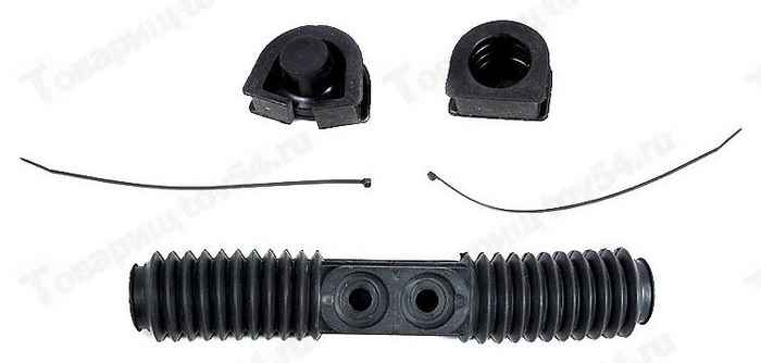 Ремкомплект рулевой рейки ВАЗ 2108 (опоры+колпак+ пыльник) <b>РЕЗИНОТЕХНИКА 4 шт в комплекте</b> - изображение