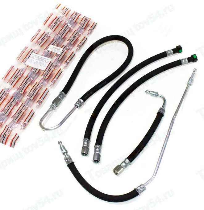 Шланг топливный высокого давления ВАЗ 2112 (1,6) инжектор (комплект 5 шт) <b>РЕЗИНОТЕХНИКА РКШВД2112ALT</b> - изображение