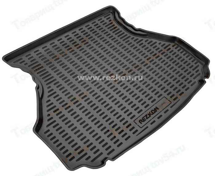 Ковер багажника ВАЗ 2191 Гранта универсал пластик <b>REZKON Boot 5039015210</b> - изображение