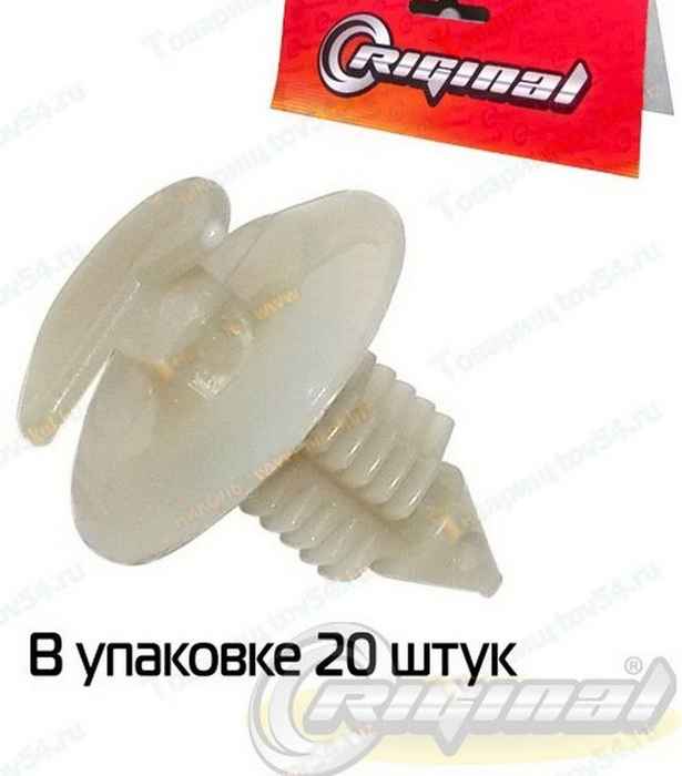 Пистон обшивки ВАЗ 2108 (комплект 20шт) <b>Riginal RG2108-6102053</b> - изображение Пистон обшивки ВАЗ 2108 (комплект 20шт) <b>Riginal RG2108-6102053</b> - изображение