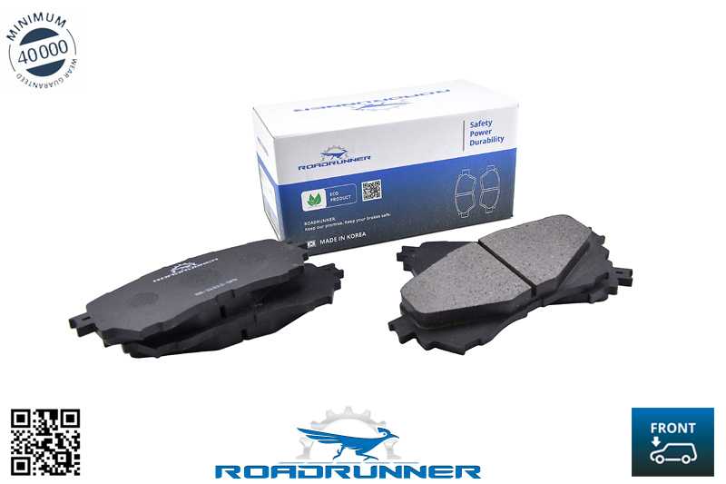 Колодки тормозные передние <b>ROADRUNNER RR-21812-SPD</b> - изображение 1