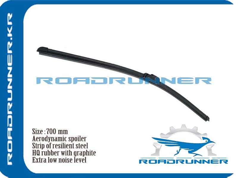 Щетка стеклоочистителя бескаркасная 700 мм <b>ROADRUNNER RR-700-F</b> - изображение 1