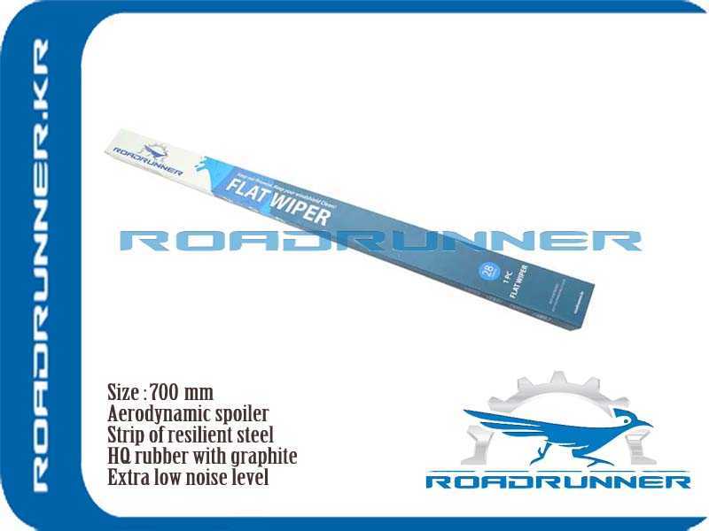 Щетка стеклоочистителя бескаркасная 700 мм <b>ROADRUNNER RR-700-F</b> - изображение