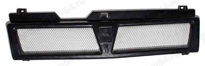 Решетка радиатора ВАЗ 2108-21099 сетка черная качественная отливка <b>21093-8401016, 2108-8401016</b> - изображение