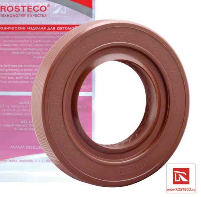 Сальник редуктора заднего моста ВАЗ 2123 Шеви-Нива (36х68х12) универсальный <b>ROSTECO 20007</b> (2123-1802120-12) - изображение