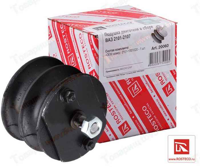 Опора ДВС ВАЗ 2101 в сборе <b>ROSTECO 20060</b> - изображение