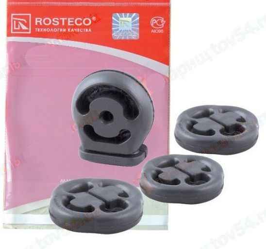 Крепление глушителя ВАЗ 2110 (4шт) <b>ROSTECO 20081</b> (21213-1203073, 2108-1203073) - изображение