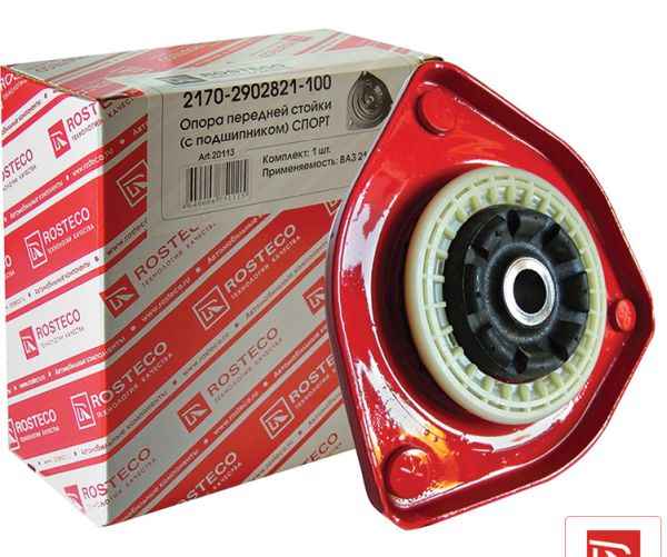 Опора передней стойки ВАЗ 2170 Приора с подшипником СПОРТ <b>ROSTECO 20113</b> - изображение
