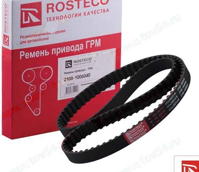 Ремень ГРМ ВАЗ 2108 <b>ROSTECO 20114</b> - изображение Ремень ГРМ ВАЗ 2108 <b>ROSTECO 20114</b> - изображение
