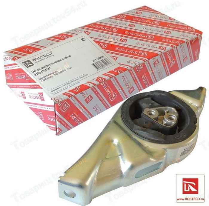 Опора ДВС ВАЗ 2190 Гранта МКПП боковая левая в сборе <b>ROSTECO 20295</b> - изображение