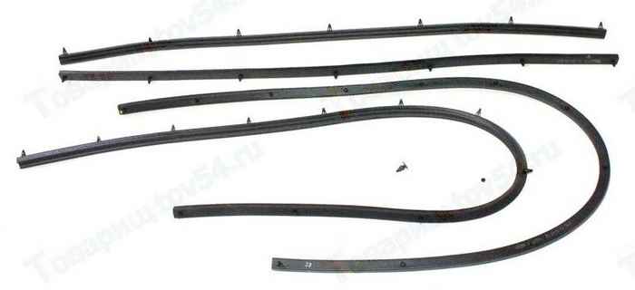 Уплотнители порогов ВАЗ 1118 Калина, 2190 Гранта, Datsun РГИ-135 (4шт) УЭТ <b>РТИ 1118-6107028/28/28/29S РГИ-135….</b> - изображение