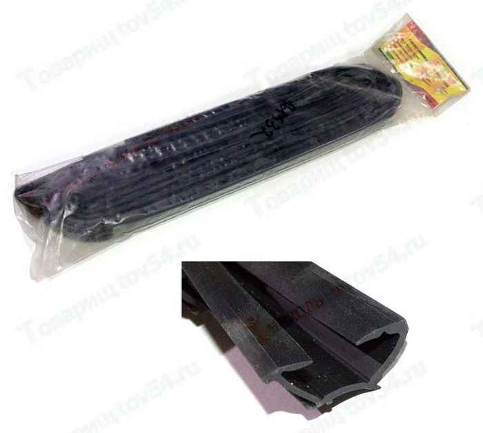 Уплотнители опускного стекла Lada Vesta (бархотки) верхние 4шт AD Plastik <b>РТИ 8450007722/7723/7874/7848AD</b> - изображение