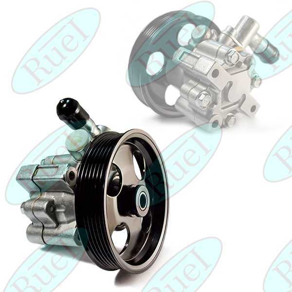 Насос гидроусилителя руля (1.61.8, шкив-4 ручейка) <b>RUEI RU37896</b> - изображение Насос гидроусилителя руля (1.61.8, шкив-4 ручейка) <b>RUEI RU37896</b> - изображение