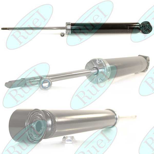 Амортизатор газовый задний SKODA OCTAVIA (A5 1Z-) (09-13) <b>RUEI RUZ302</b> - изображение