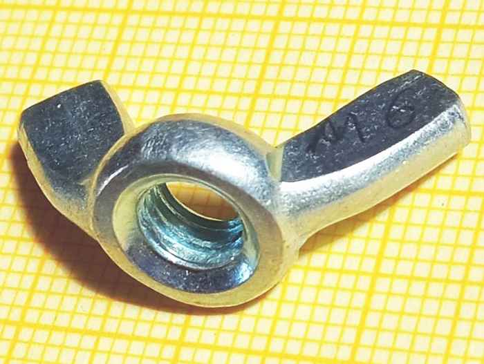 Гайка М 6 "барашек" (1-0101101) Г36 - изображение 1