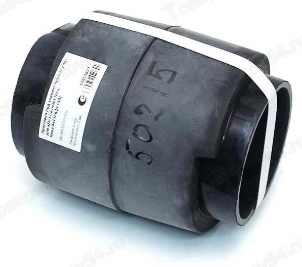 Резинка пружины ВАЗ 2123 Шеви-Нива задн (лифт+50) ЭластоМаг (к-т=2) <b>Самара EM50899</b> - изображение