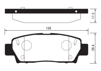 Тормозные колодки дисковые <b>SANGSIN SP2022</b> - изображение Тормозные колодки дисковые <b>SANGSIN SP2022</b> - изображение