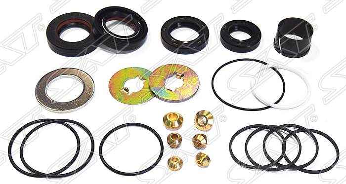 Рем-комплект рулевой рейки TOYOTA CORONA #19# / 21# / IPSUM / NADIA #1# (TOYODA KOKI) <b>SAT K04445-20161</b> - изображение