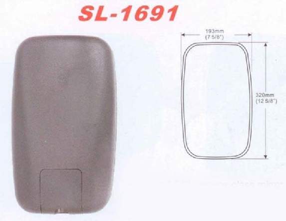 Зеркало заднего вида ISUZU NPR new / MAZDA T-4000 new (320x190 SR1200) <b>SAT SL-1691</b> - изображение Зеркало заднего вида ISUZU NPR new / MAZDA T-4000 new (320x190 SR1200) <b>SAT SL-1691</b> - изображение