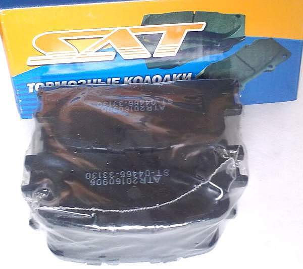 Колодки тормозные зад TOYOTA CAMRY / WINDOM 01-04 <b>SAT ST-04466-33130</b> - изображение 1
